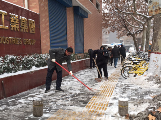 雪一直下，我們一直在：工投集團除雪掠影